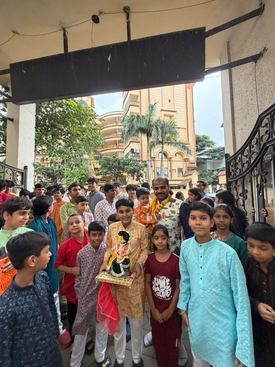 GANESH CHATURTHI AT GOYAL ACADEMY