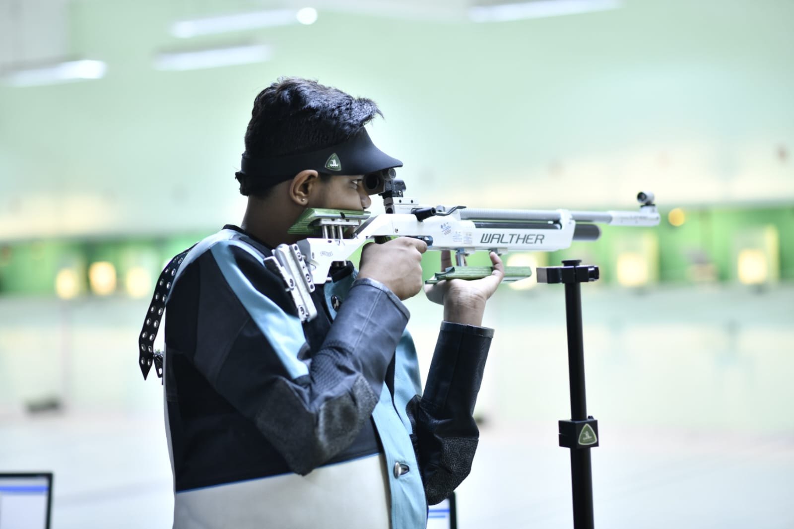 VANSH RATHORE- Silver medal in 10m rifle shooting district championship